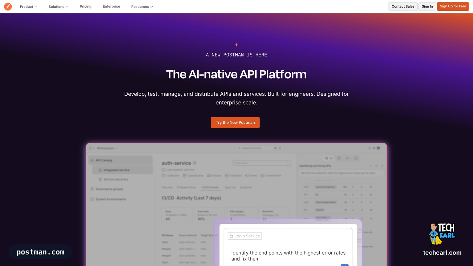 postman.com, the official site for Postman, the API client used to author the request corpus that downstream security tools replay and mutate