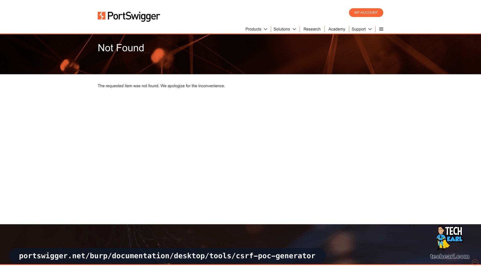 Burp Suite Professional Engagement tools menu showing the Generate CSRF PoC option on a captured request