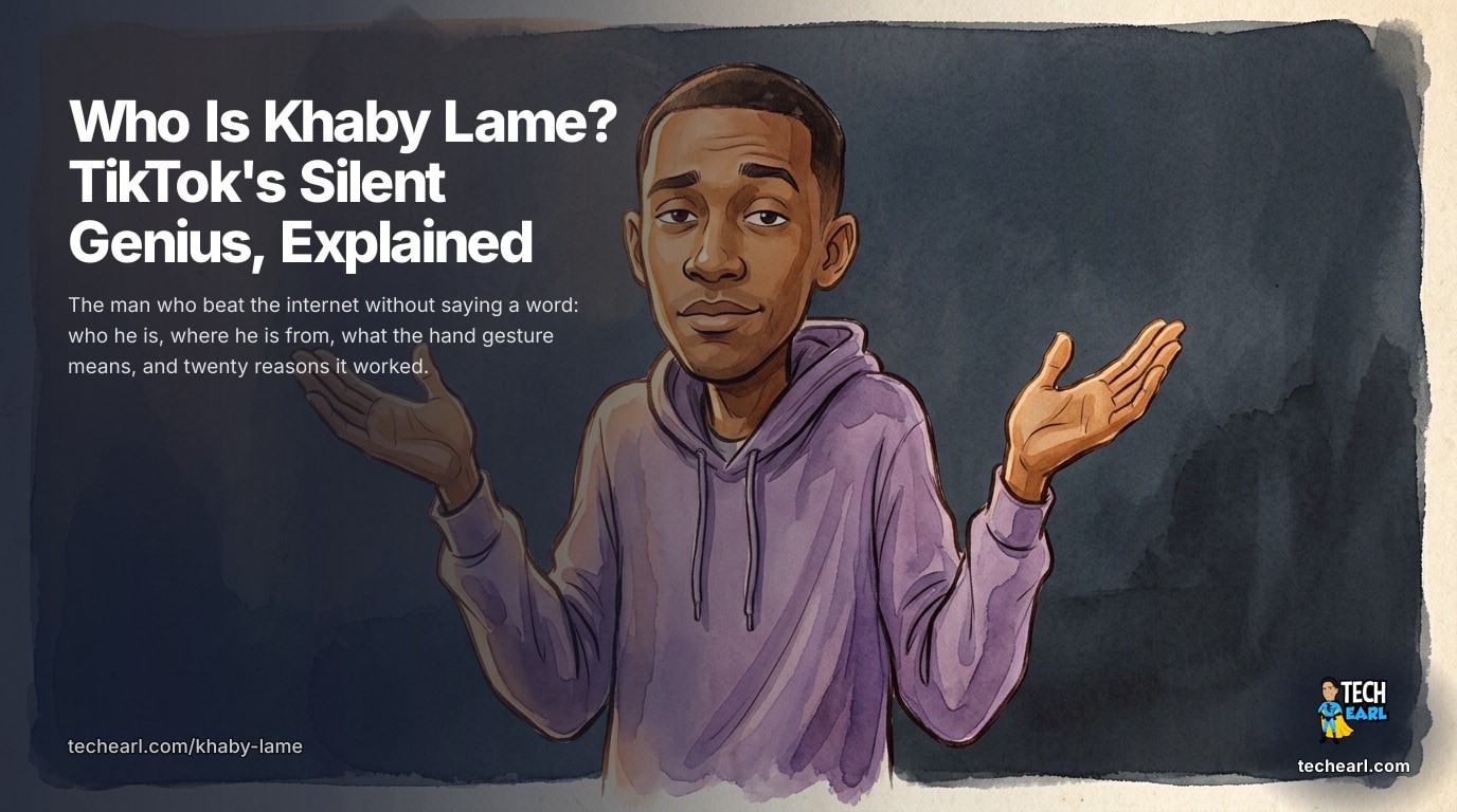 Who Is Khaby Lame? TikTok's Silent Genius, Explained Who is Khaby Lame and why is he famous? The Senegalese-Italian TikTok creator became the world's most-followed account without ever uttering a sentence. Twenty reasons a hand gesture and a raised eyebrow turned out to be the most universal language on the internet.